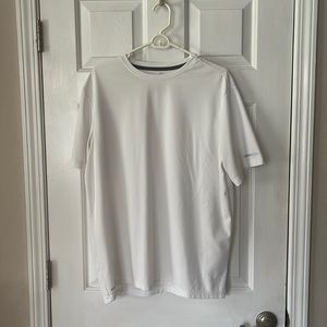 Men’s white waffle quick dry shirt